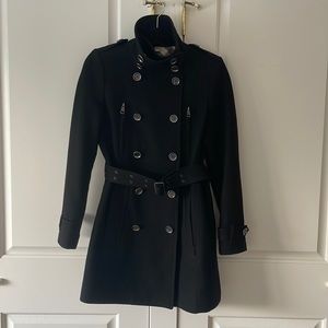 Burberry classic wool coat size 4